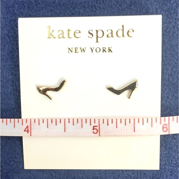 Kate Spade Gold Filled Studs Posts Earrings - Shoes with Heels, Stilettos - Picture 6 of 7